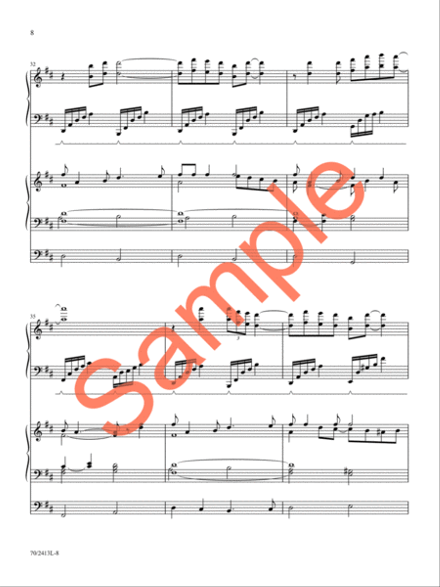From Lent to Ascension Piano scores gallery preview page 8