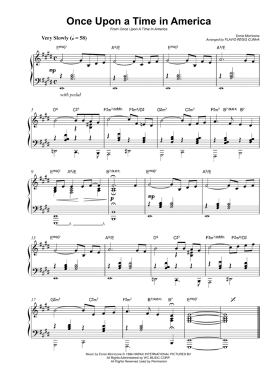 Once Upon A Time In America Piano Method scores gallery preview page 2