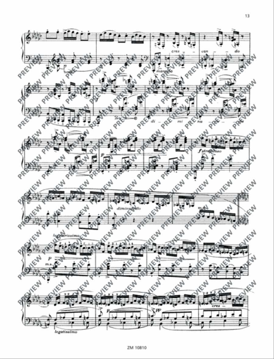 Sonata romantica Piano Solo scores gallery preview page 14