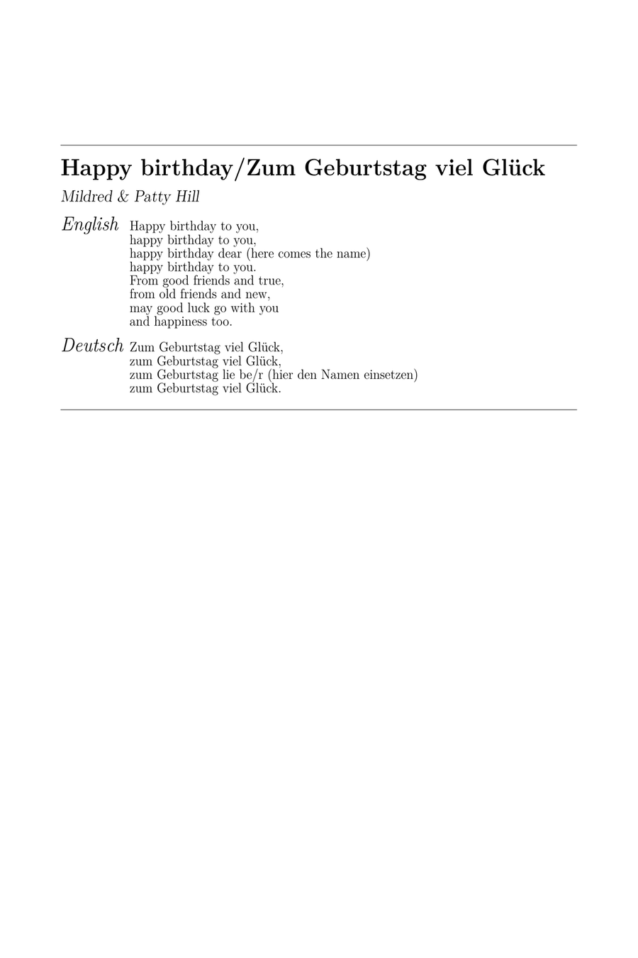 Happy Birthday to You (accordion) Accordion scores gallery preview page 4