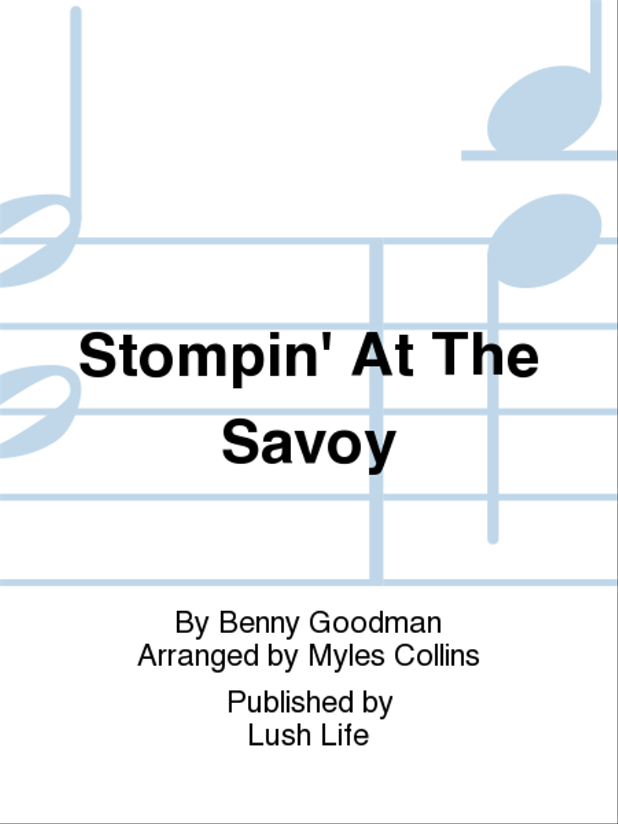 Stompin' At The Savoy Big Band scores gallery preview page 1