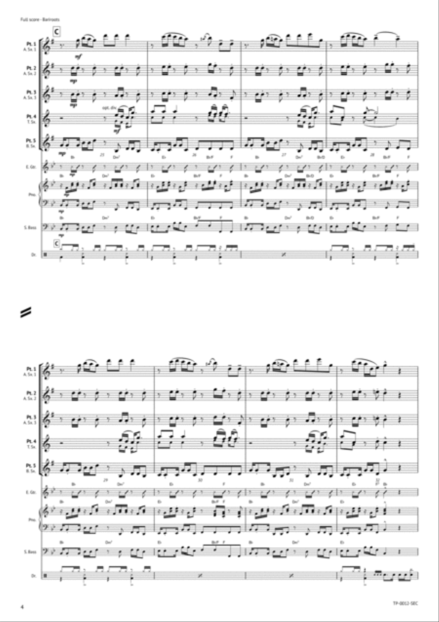 Bariroots Bariroots Woodwind Ensemble scores gallery preview page 5