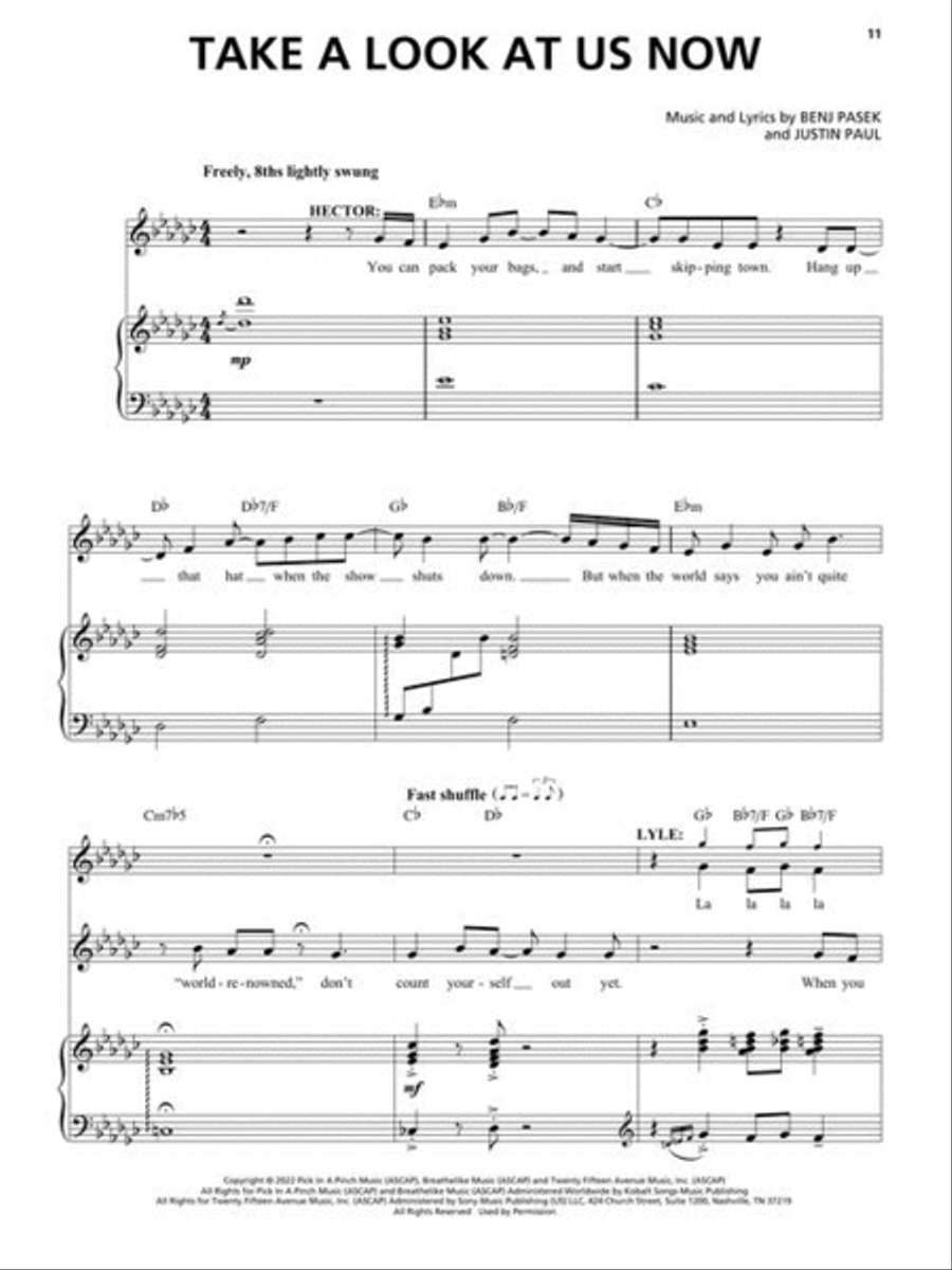 Lyle, Lyle, Crocodile Lyle, Lyle, Crocodile Piano, Vocal, Guitar scores gallery preview page 4