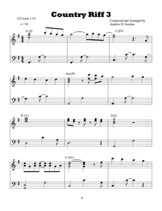 Country/Pop Piano Lesson 3