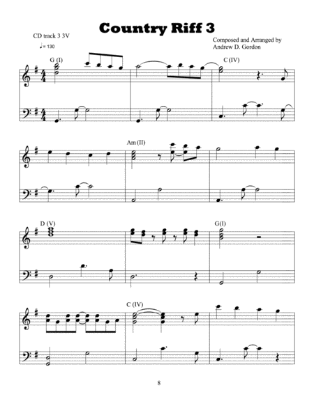 Country/Pop Piano Lesson 3 image number null