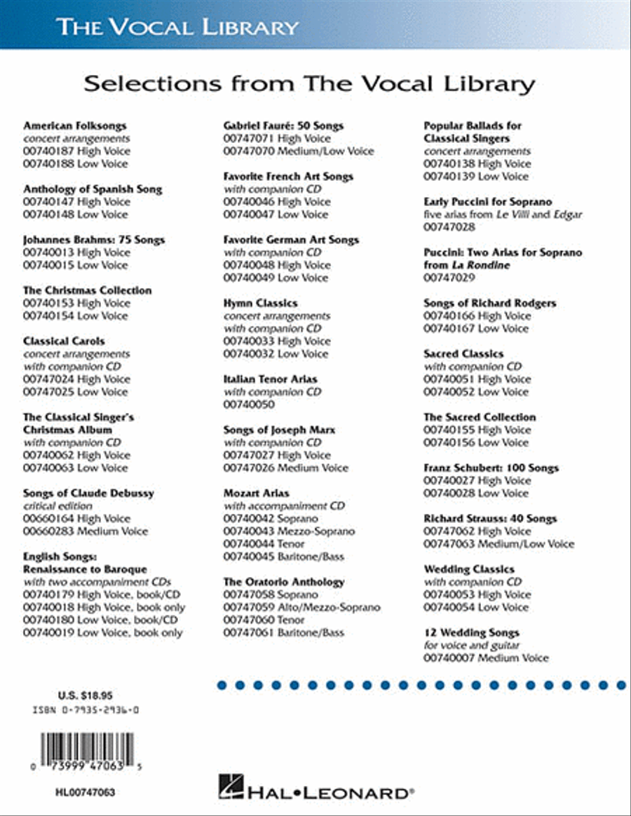 Richard Strauss: 40 Songs Medium Voice scores gallery preview page 2