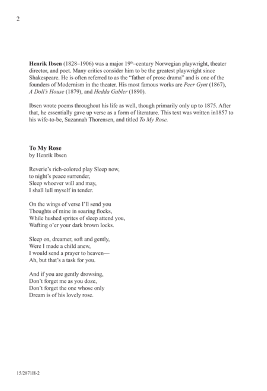 Don't Forget Me 4-Part scores gallery preview page 2