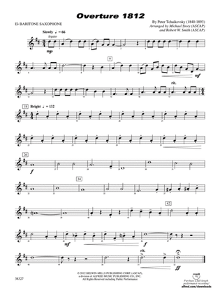 Overture 1812: E-flat Baritone Saxophone