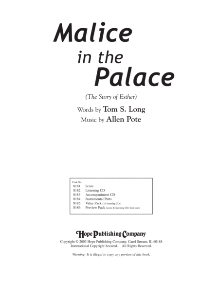 Malice in the Palace image number null