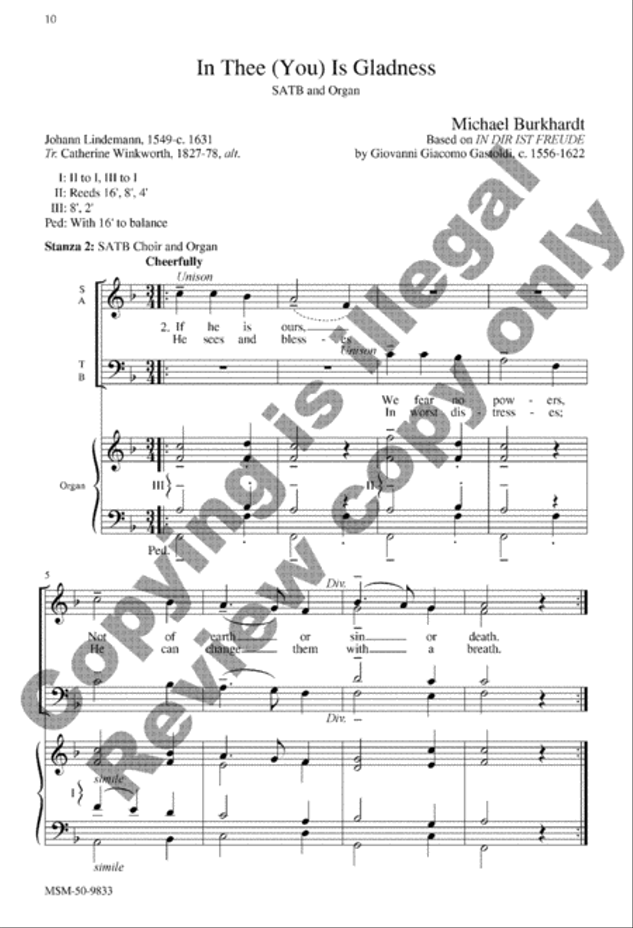 With Angel Choirs, Set 1 SSATB scores gallery preview page 10