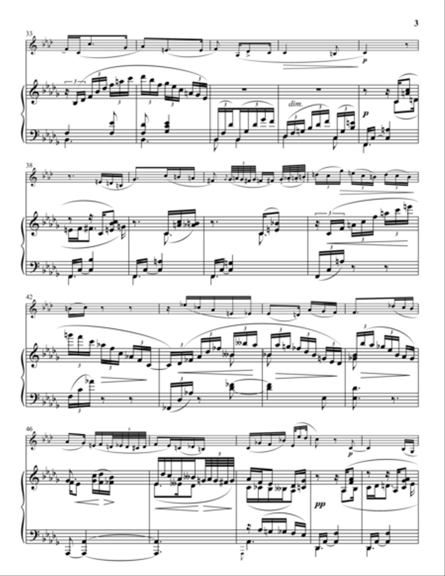 Drei Romanzen Piano Accompaniment scores gallery preview page 3