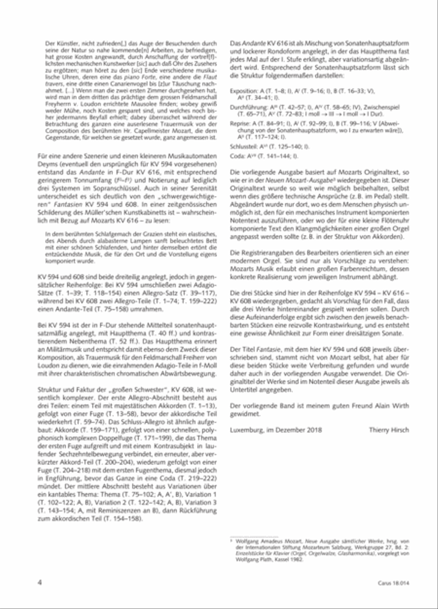 W. A. Mozart: Three organ works Organ scores gallery preview page 5