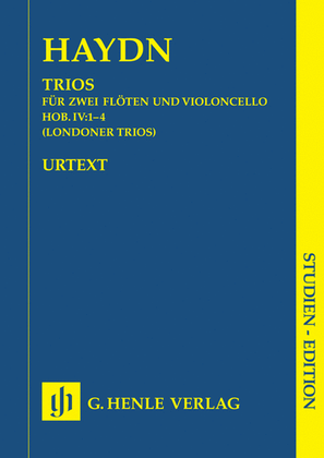 Book cover for London Trios Hob.IV:1-4