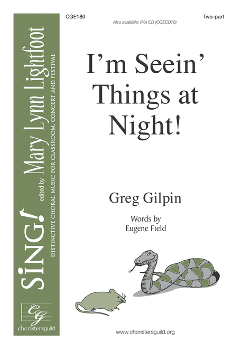 I'm Seein' Things at Night! 2-Part scores gallery preview page 1