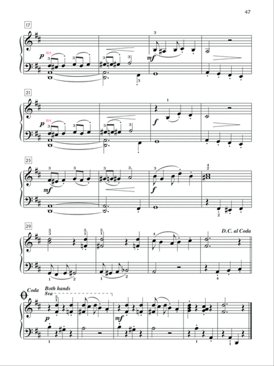 Premier Piano Course Lesson Book, Book 3 Piano Method scores gallery preview page 7