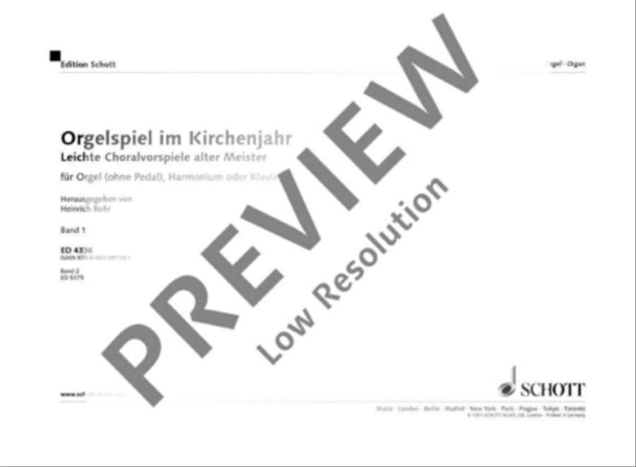 Orgelspiel im Kirchenjahr Harmonium scores gallery preview page 2
