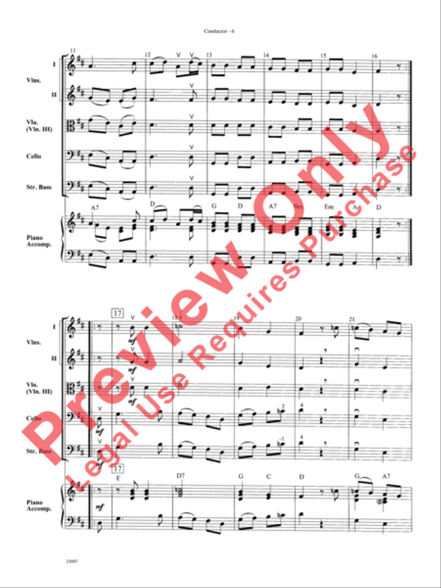 Mozart Classics String Orchestra scores gallery preview page 7