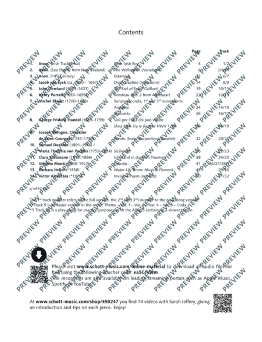 My Favourite Melodies Soprano Recorder scores gallery preview page 4