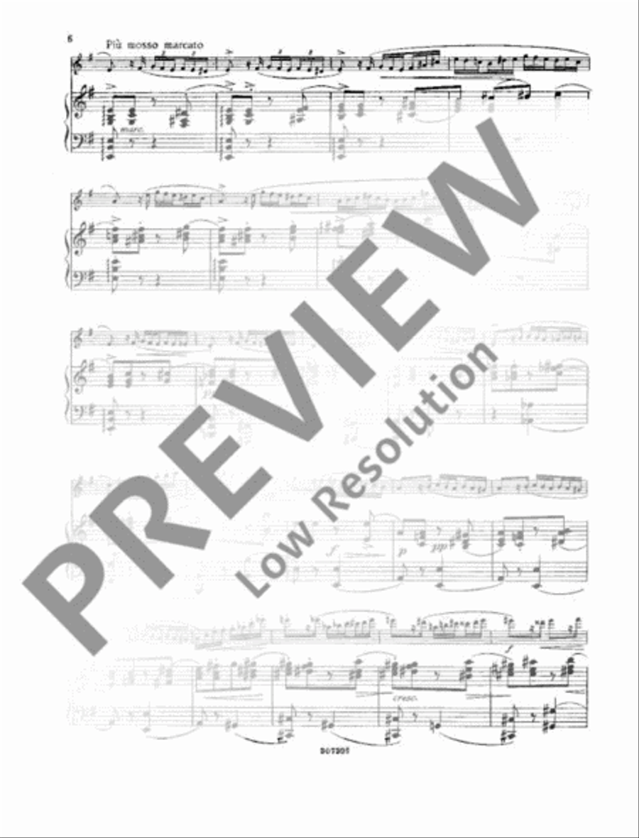 Capriccio Flute scores gallery preview page 7