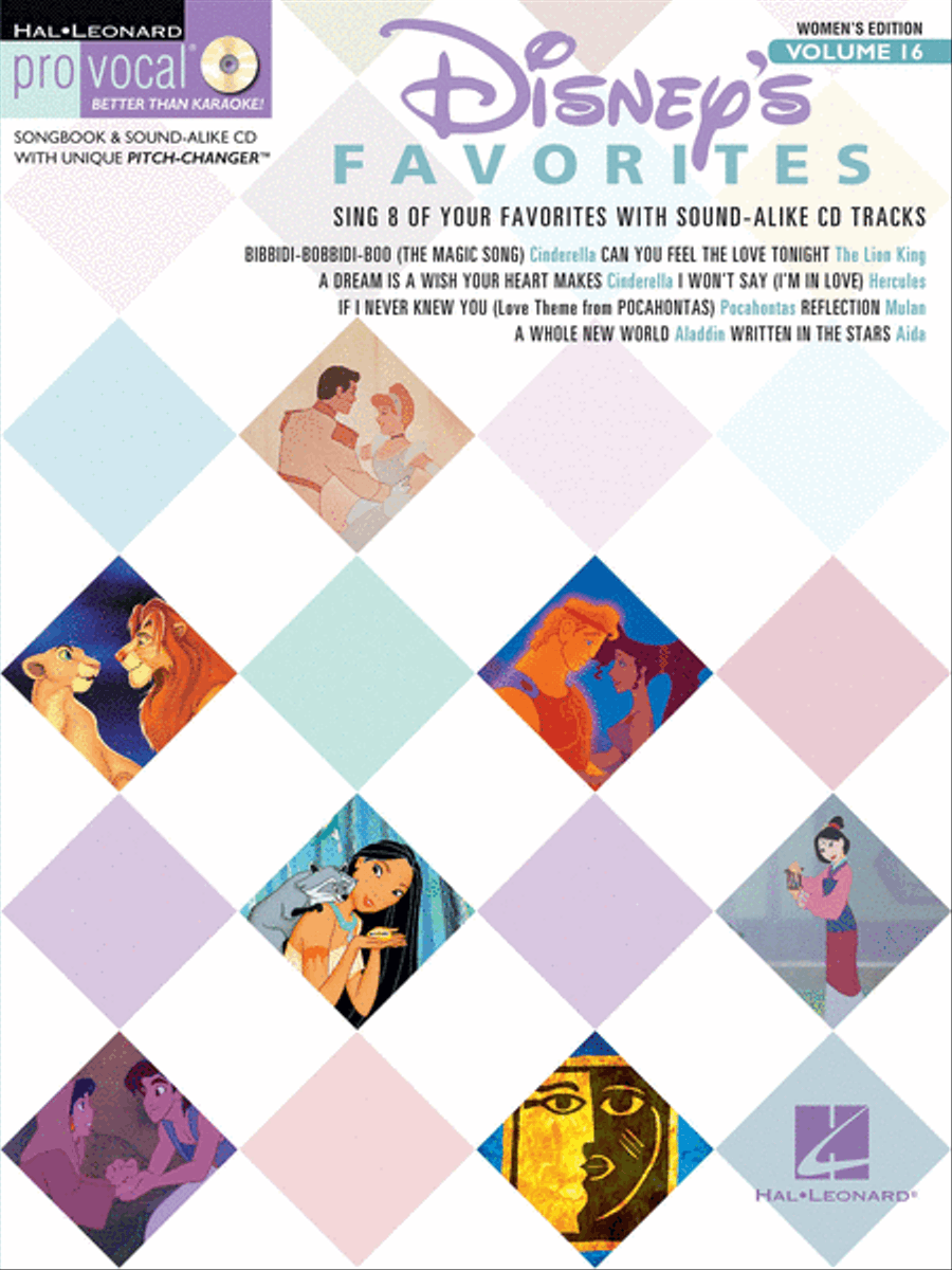 Disney Favorites Disney Favorites Voice scores gallery preview page 1