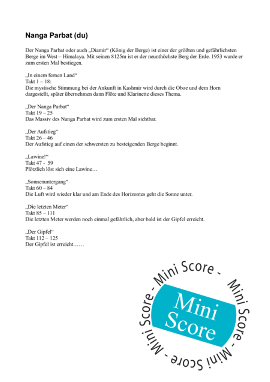 Nanga Parbat Concert Band scores gallery preview page 5