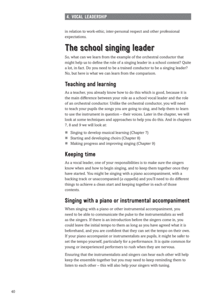 The Singing School Handbook
