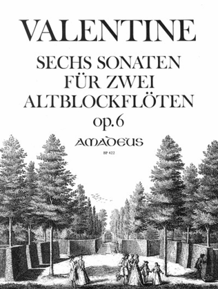 Book cover for 6 Sonatas op. 6