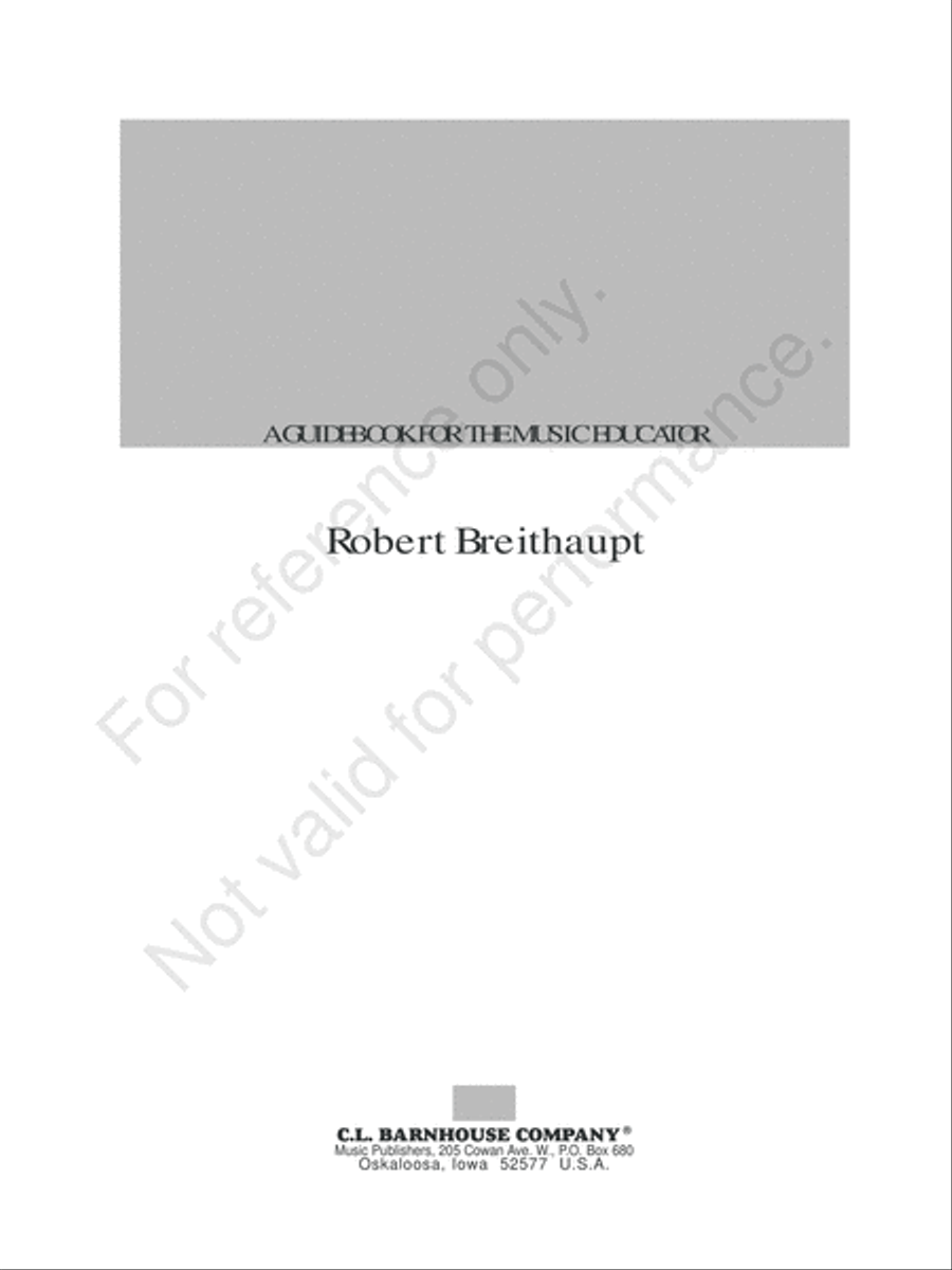 The Complete Percussionist Percussion scores gallery preview page 3