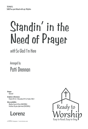 Book cover for Standin' in the Need of Prayer