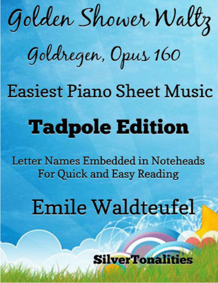 Golden Shower Waltz Easiest Piano Sheet Music 2nd Edition