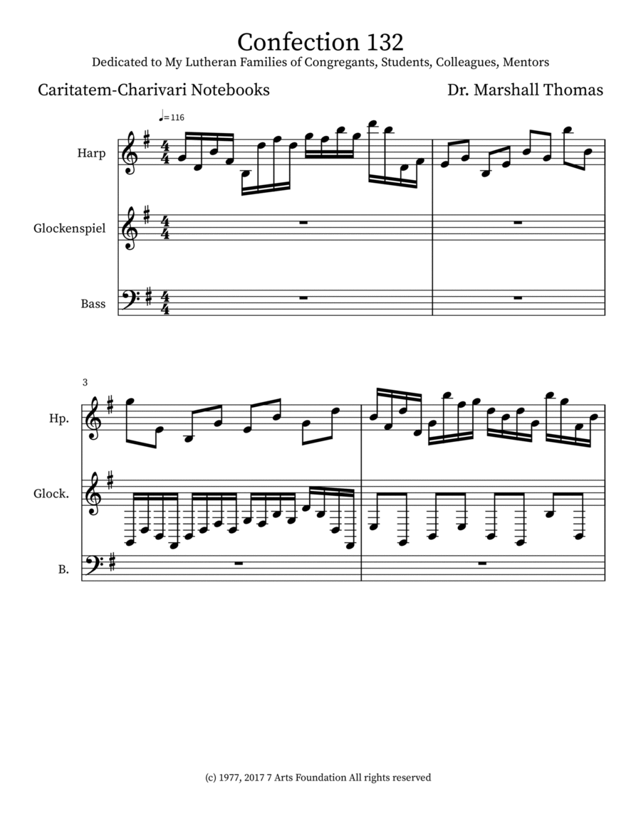 Confection 132 Confection 132 Double Bass scores gallery preview page 1