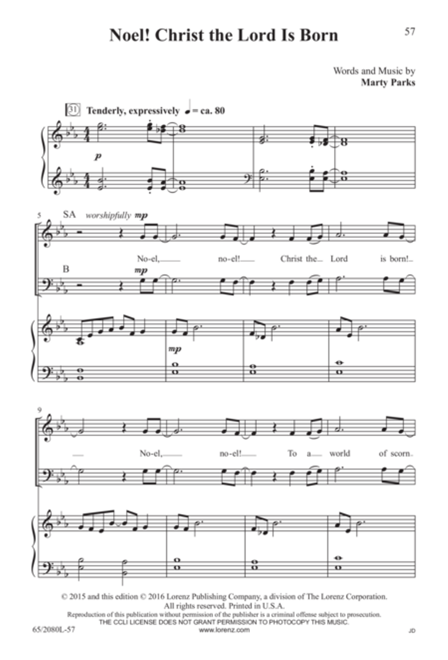 A Noel Celebration 3-Part scores gallery preview page 32