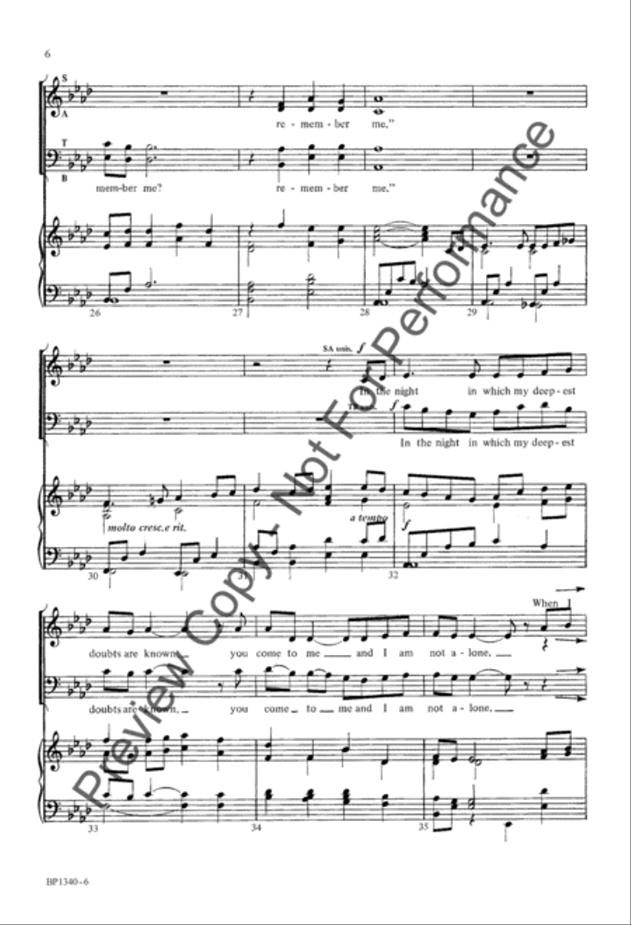 Remember Me 4-Part scores gallery preview page 7