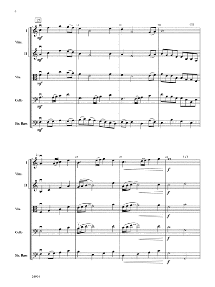 Circinus: Score String Orchestra scores gallery preview page 4