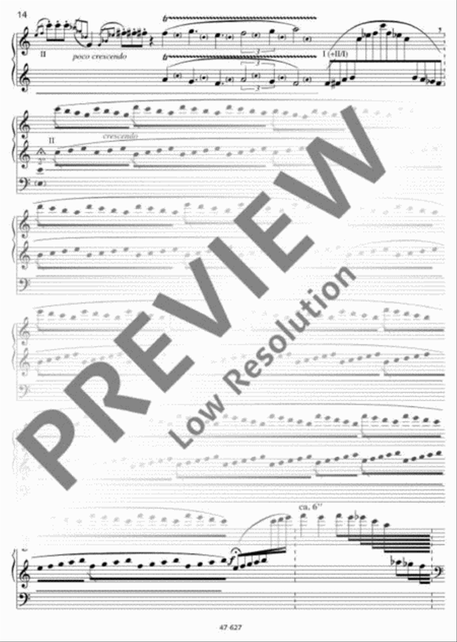 Cantus ad pacem Organ scores gallery preview page 15