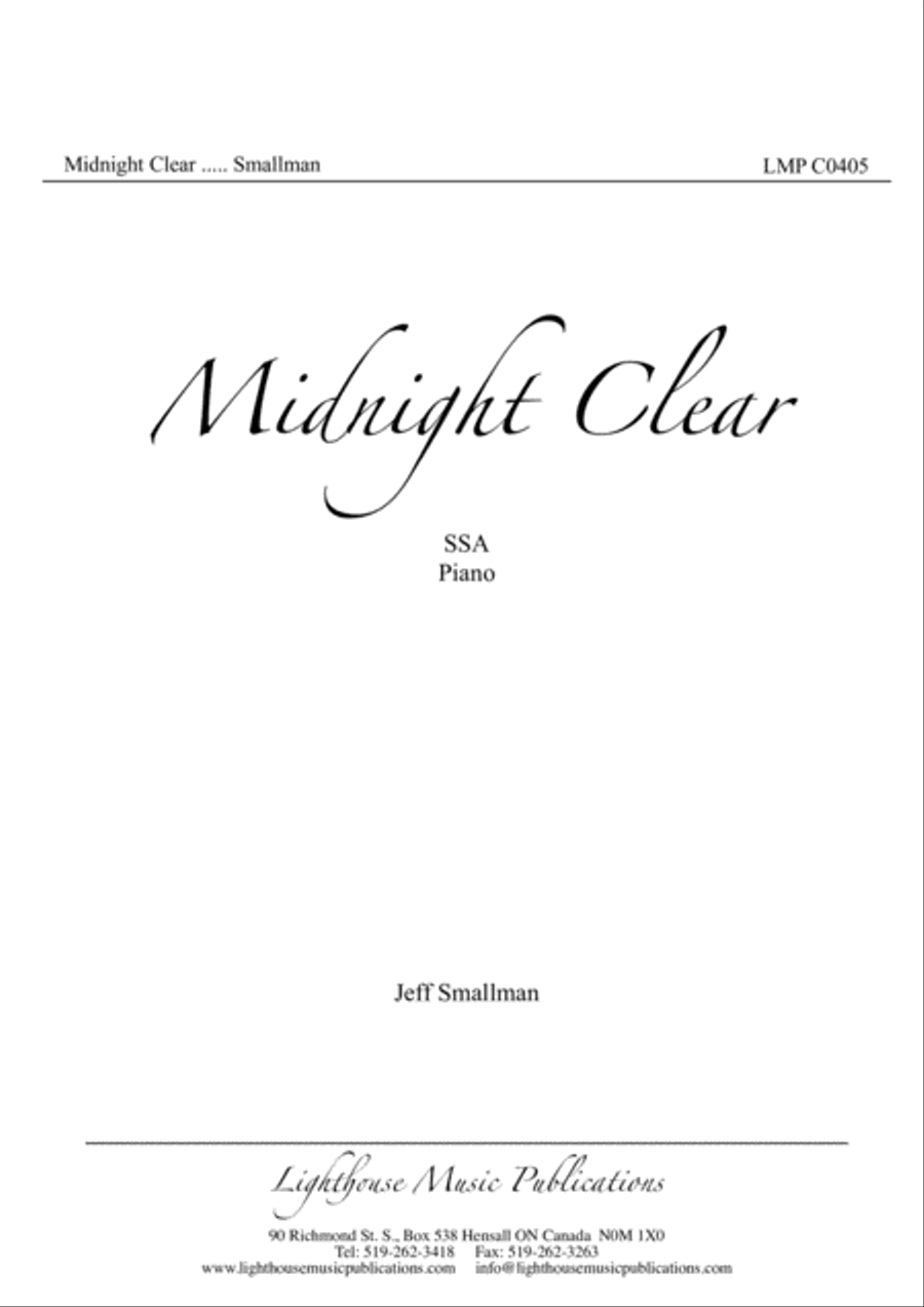 Midnight Clear SSA scores gallery preview page 2