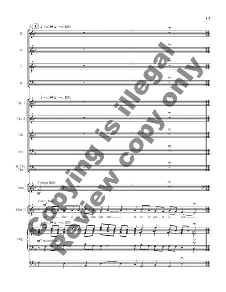 Magnificat (Full Score)