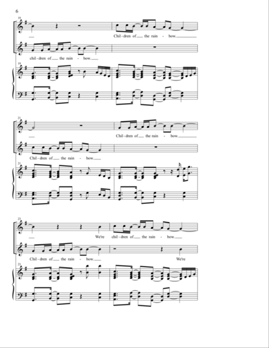 Children of the Rainbow SA scores gallery preview page 9