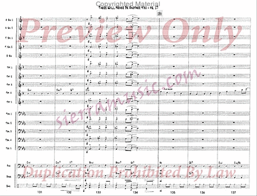 There Will Never Be Another You Jazz Ensemble scores gallery preview page 18
