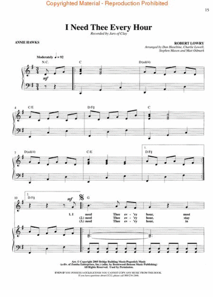 Wow Hymns - Vocal Folio