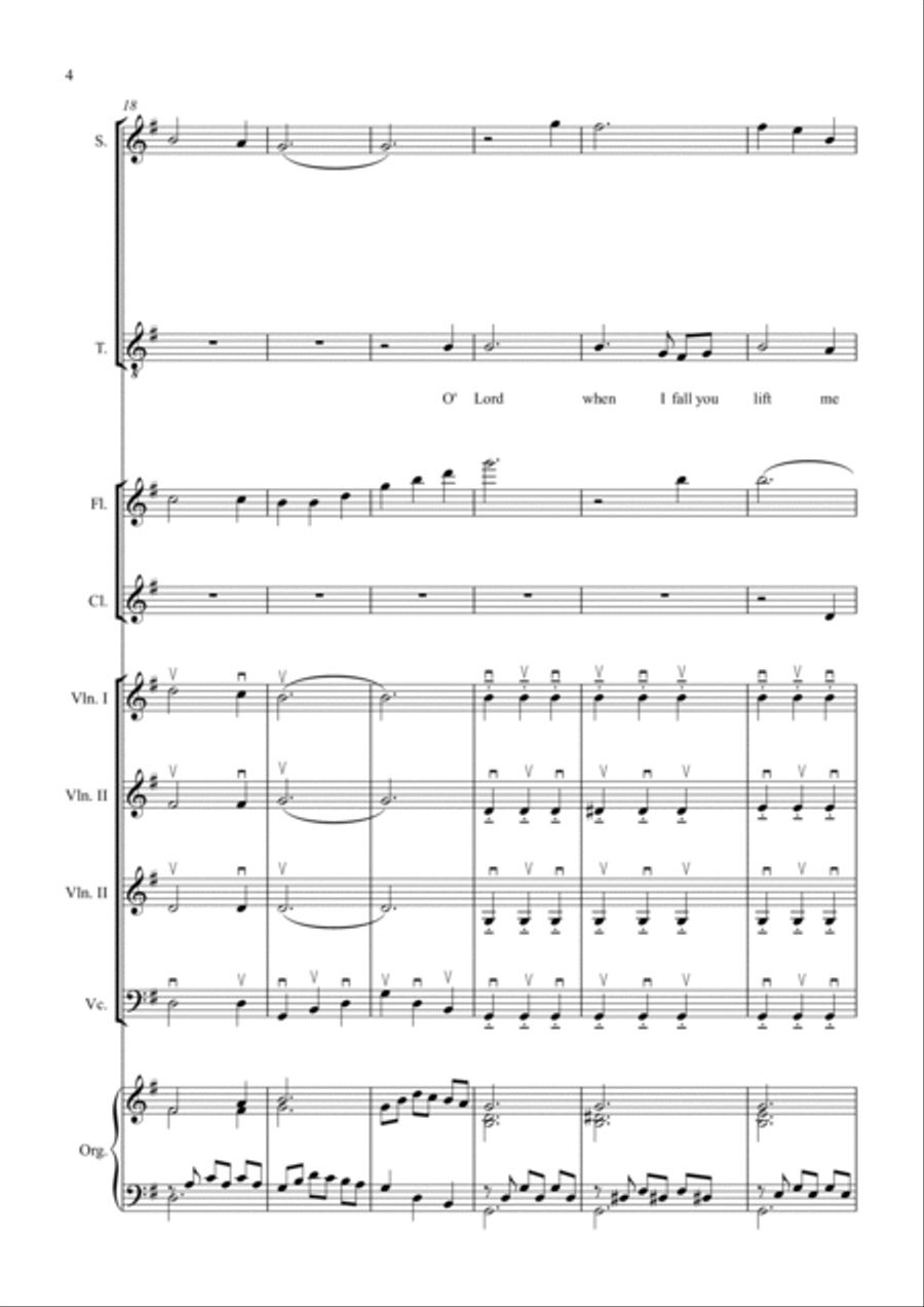 The 7 Serenades Choir scores gallery preview page 4