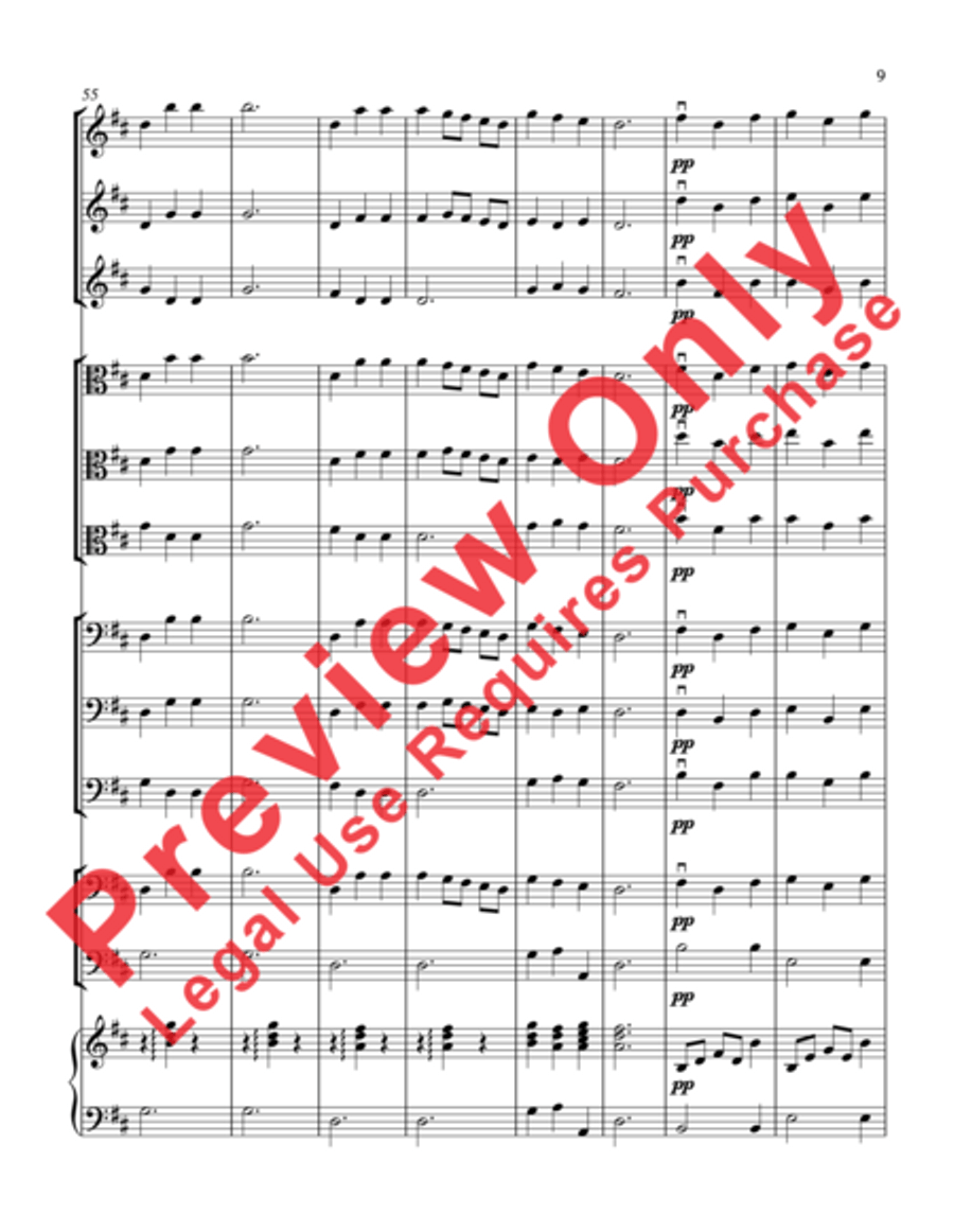 Lavender's Blue Lavender's Blue String Orchestra scores gallery preview page 12