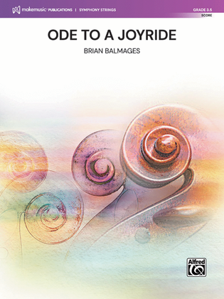 Book cover for Ode to a Joyride
