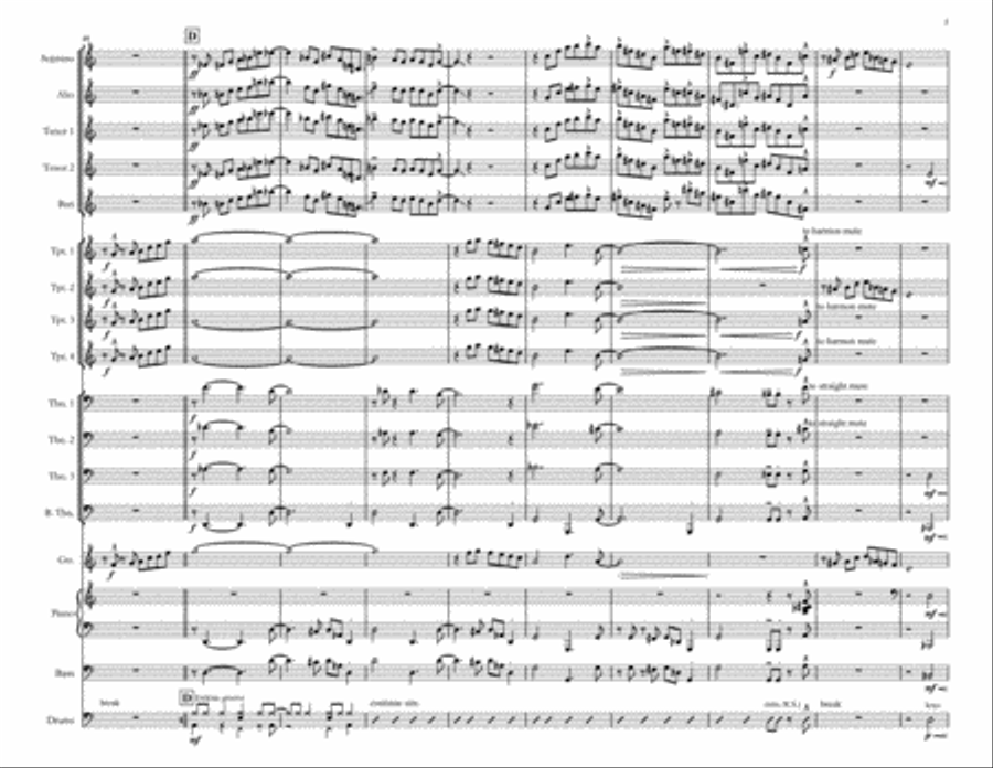 In A Sentimental Mood Jazz Ensemble scores gallery preview page 5