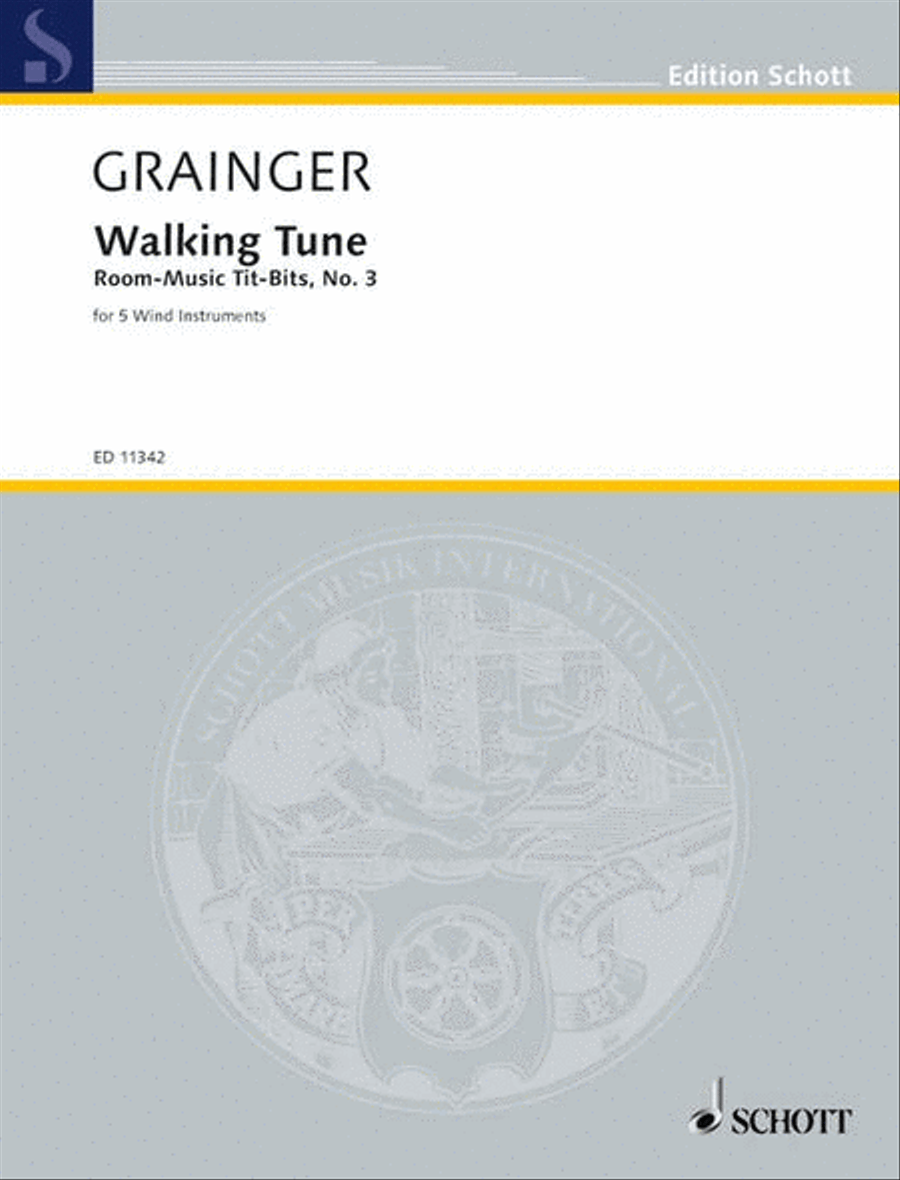 Grainger Walking Tune Scorepts Woodwind Quintet scores gallery preview page 1