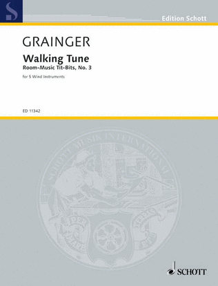 Book cover for Grainger Walking Tune Scorepts