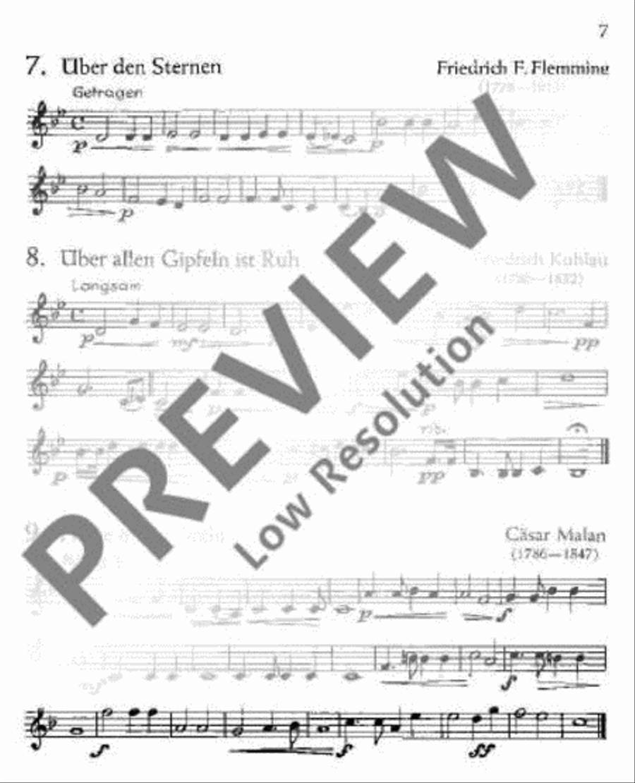 Für Feiern und Feste Für Feiern und Feste Clarinet scores gallery preview page 8