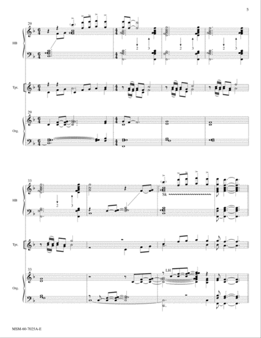 How Can I Keep from Singing Choir scores gallery preview page 5