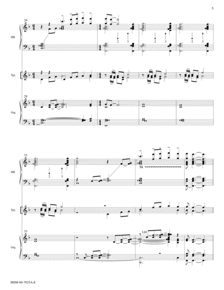 How Can I Keep from Singing (Downloadable Full Score)