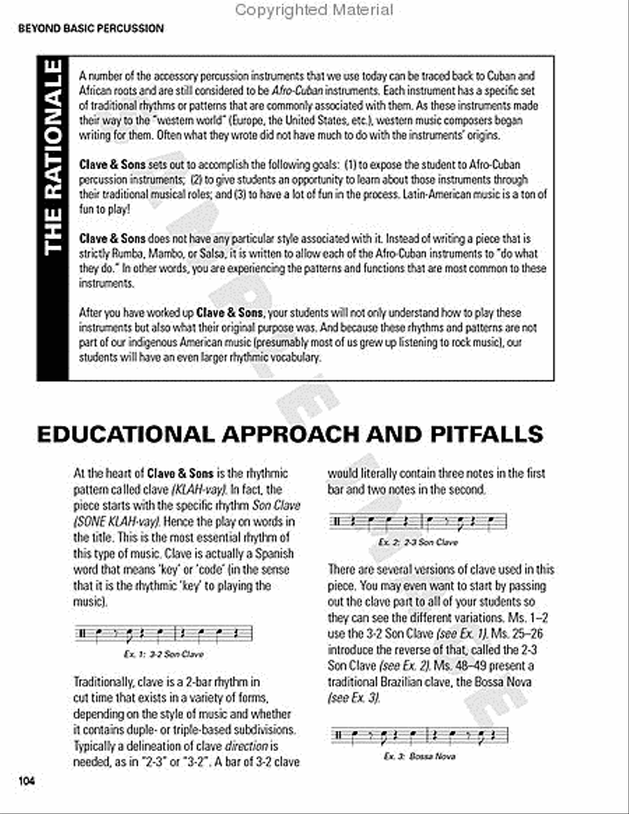 Beyond Basic Percussion Percussion scores gallery preview page 81